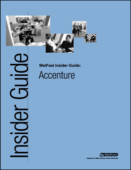 Cover image for Accenture: The WetFeet Insider Guide